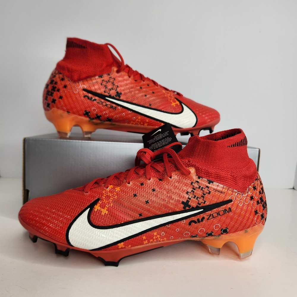 Nike Superfly 9 MDS Elite FG Cr7 Crimson/Black Size 6 Men / Size 7.5 Women